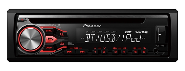 Pioneer saca nuevas radioCD con bluetooth